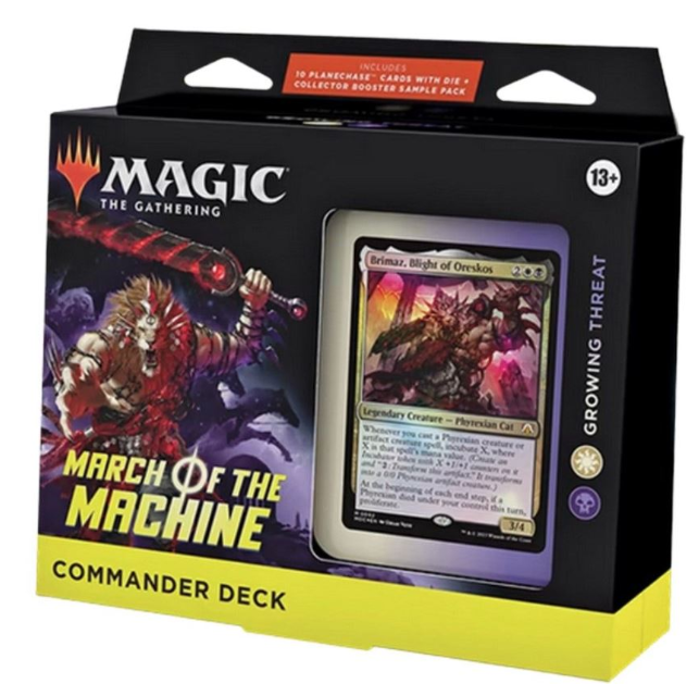 (image for) March of the Machine Commander Deck: Growing Threat